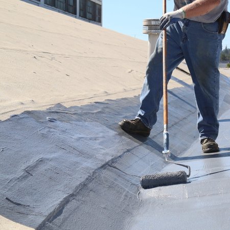 Ames Research Laboratories Elasto-Barrier Gray Acrylic Elastomeric Roof Coating SEB1